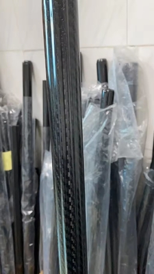 OD25*22*1000mm 3k carbon fiber tubes carbon fiber pipes for spearfishing poles