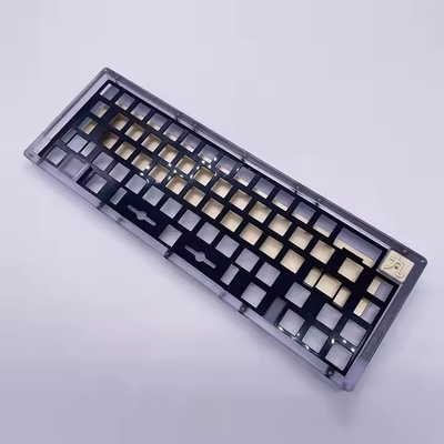 Customized Mechanical Keyboard Housing CNC Machining Metal Case Aluminum Anodized for 60% 75% Mechanical Keyboard Plate