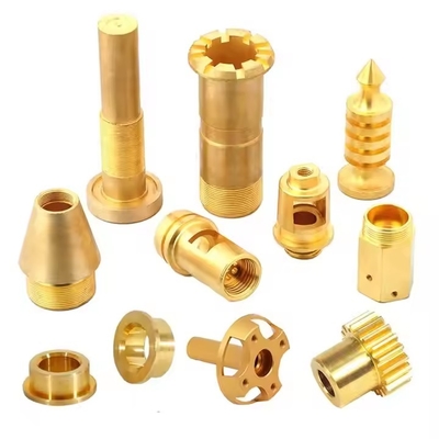 Chinese manufacturer Custom Brass CNC Machining Service Precision Engineering Brass Parts Stainless Steel 3D Model