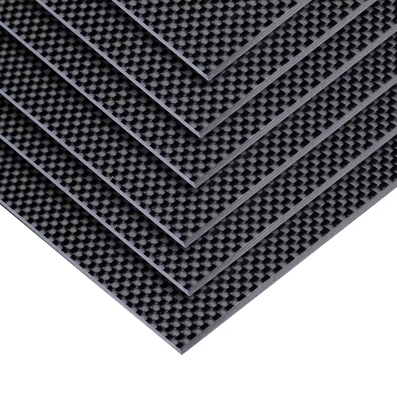 Carbon Prepeg Fabric Boards For Sale 0.4mm 1.5mm 20mm 80mm 100mm Custom Thick Composite Raw Material Full Carbon Fiber P