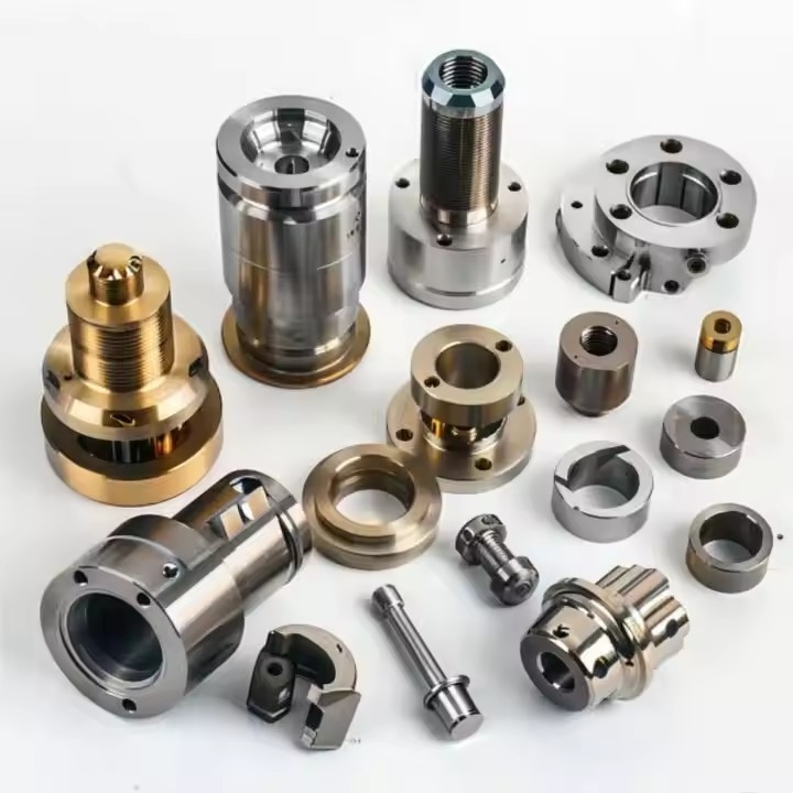 Chinese manufacturer Custom Brass CNC Machining Service Precision Engineering Brass Parts Stainless Steel 3D Model