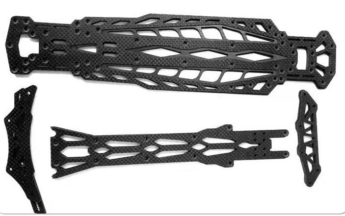 OEM ODM Carbon Fiber Molding CNC Routers Black or custom Color