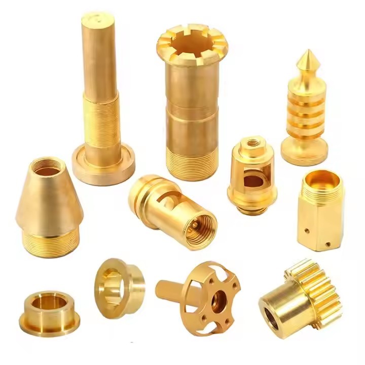 Chinese manufacturer Custom Brass CNC Machining Service Precision Engineering Brass Parts Stainless Steel 3D Model