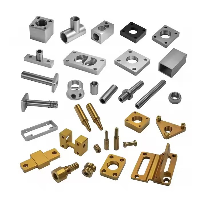Chinese manufacturer Custom Brass CNC Machining Service Precision Engineering Brass Parts Stainless Steel 3D Model